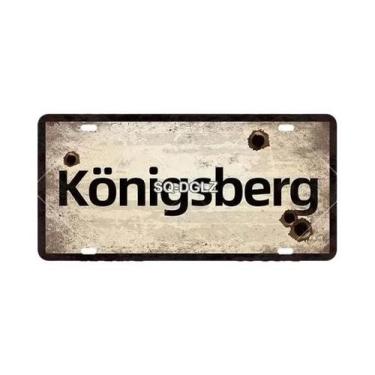 Imagem de Placa De Metal Vintage De Berlim, Sinal Retro Para Decoração De Parede