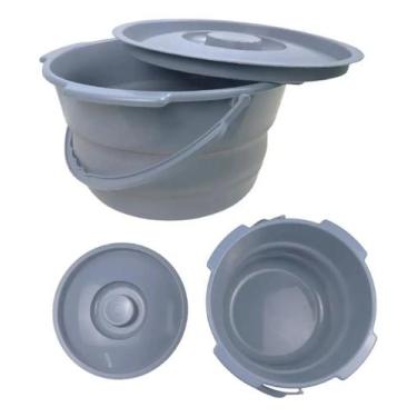 Imagem de Comadre Coletora Retrátil Dellamed para Cadeira de Banho Seguro