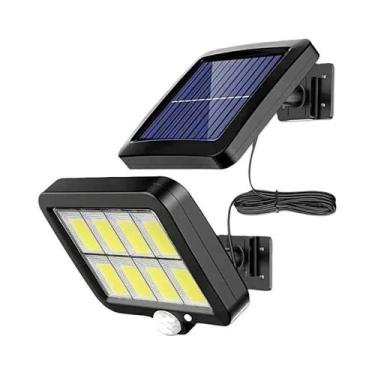 Imagem de Lâmpada de Parede Solar com 160 LEDs - À Prova D'Água para Jardim e De