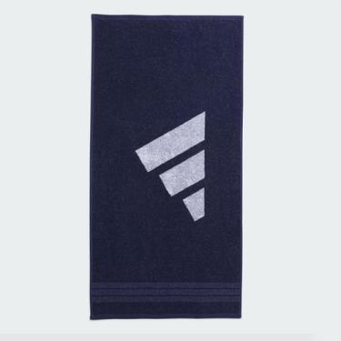 Imagem de Toalha Adidas Performance Azul Escuro e Branca, Único