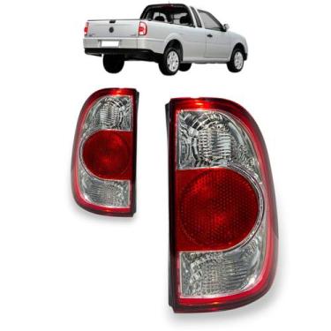 Imagem de Lanterna traseira saveiro g4 2006 a 2009 bicolor direito - AUTOMOTIVE 