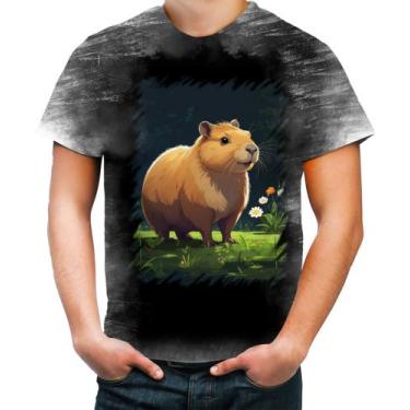 Imagem de Camiseta Desgaste Capivara do Bem Animalzinho 10 - Kasubeck Store®, IN