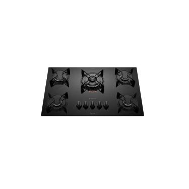 Imagem de Cooktop Atlas 5 Bocas Utop Tripla Chama Preto - Bivolt