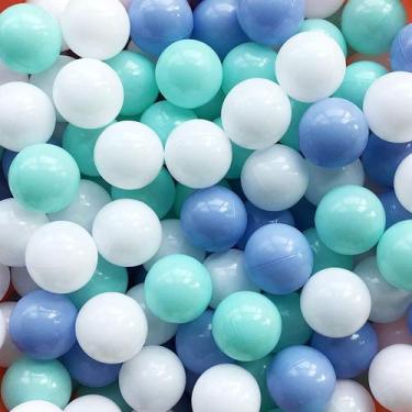 Imagem de Ball Pit Balls MoonxHome 500 unidades para crianças de 5,5 cm de diâme