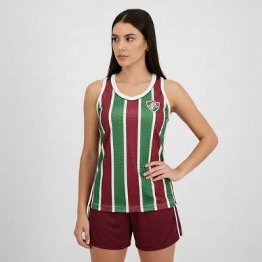 Imagem de Regata Fluminense Agora Feminina Grená - Braziline, GG