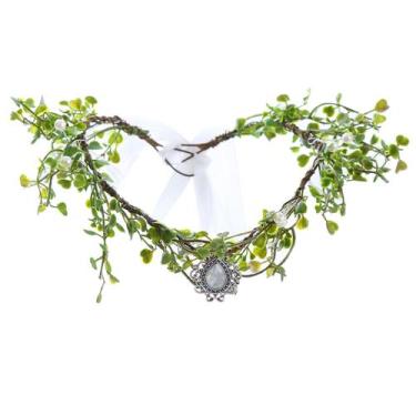Imagem de Bandana floral Vivivalue Fairy Flower Crown para mulheres e meninas