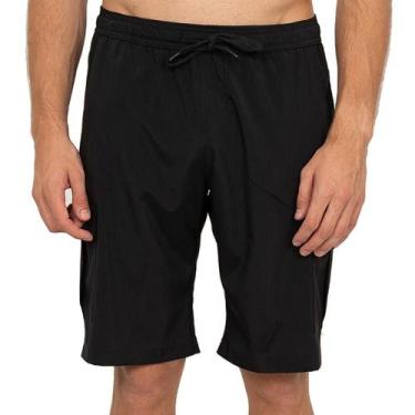 Imagem de Bermuda Quiksilver Rip Surf Cargo SM26 Masculina Preto, GG, Preto