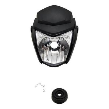 Imagem de Kit Carenagem Preta E Farol TITAN 150 14/15 START 160 16/20 - MELC