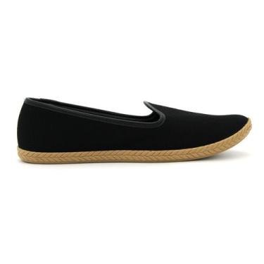 Imagem de Sapato Moleca Original Sapatilha Confortavel Feminino 1005, 35, Preto