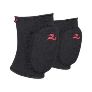 Imagem de Joelheira realtex elastica volei 0160, Preto, M