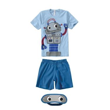 Imagem de Pijama Robô com Venda para Olhos - LIBERTA, 2