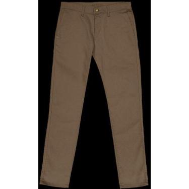Imagem de Calça Slim Sport Fino Ogochi 002000019 Masculino, Kaky, 48