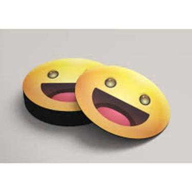 Imagem de Porta Copos Desenho Carinha Feliz 2 Unidades - Lu Artes 