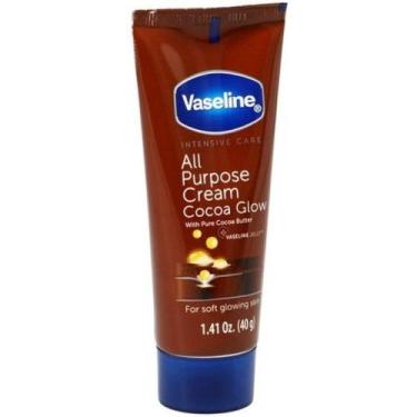 Imagem de Vaseline Cocoa Glow Creme Multifuncional Manteiga Cacau 40g
