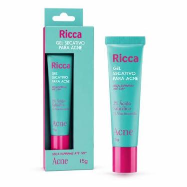 Imagem de Gel Secativo Para Acne Ricca Seca Espinhas Em Até 12h 15g - BELLIZ COM