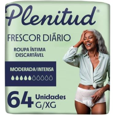 Imagem de Plenitud Roupa Íntima Classic para Incontinência G/XG 2x32-64 Un