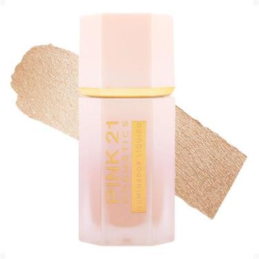 Imagem de Iluminador Líquido Pink 21 Cor 02 CS3943 - PINK 21 COSMETICS