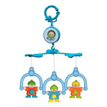 Imagem de Móbile Musical para Carrinho e Berço Amigos Kitstar Estampa:MENINO