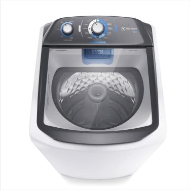 Imagem de Máquina de Lavar Electrolux 13kg Efficient Branca com Duplo Dispenser, Cesto Inox, Máxima Diluição LDA13 - 127V