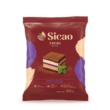 Imagem de Cacau em Pó 100% 500g - Sicao