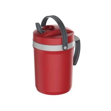 Imagem de Jarra Térmica Flip Top 2,5L Termolar - Vermelho - TERMOLAR S/A.
