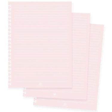 Imagem de Refil Pautado P/CADERNO SMART 48 Folhas Rosa DAC