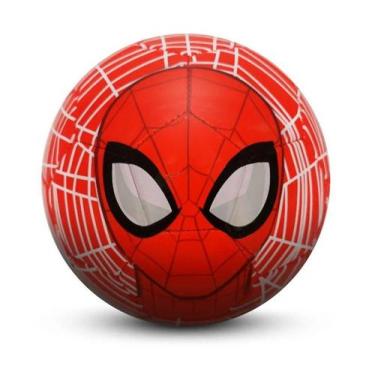 Imagem de Bola de Futebol - Marvel - Rosto Homem Aranha - Tamanho 4 - BR8 - Ropp