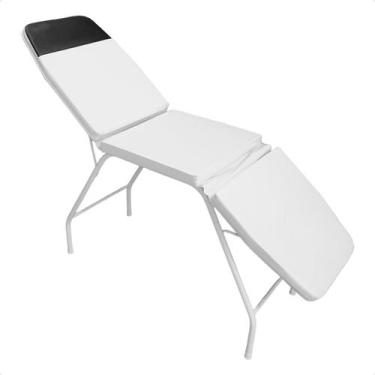 Imagem de Maca 3 posições Reclinável Estética Massagem Tattoo Profissional FIT F