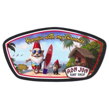 Imagem de Adesivo Ron Jon Just Hangin With My Gnomies Original Sticker Gnomo Com