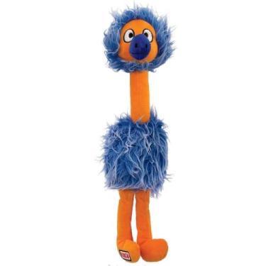 Imagem de Brinquedo Pelúcia Kong Comfort Jumbo Birds Para Cães X-large - Azul