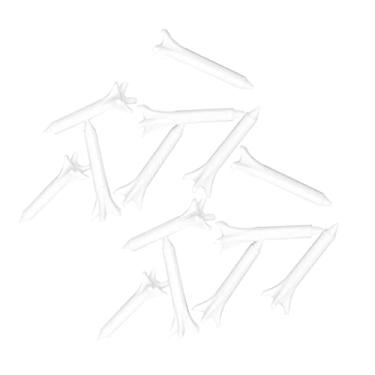 Imagem de NC 100 Unidades de Plástico Garra de Golfe Camisetas 38 Mm 1-1/2"equipamento de Acessórios de Jogador de Golfe