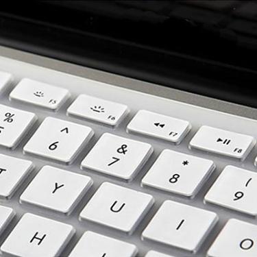 Imagem de Capa para celular ENKAY para MacBook Air de 11,6 polegadas (versão dos EUA) Capa protetora de silicone macio colorida para teclado capa protetora (cor: branca)