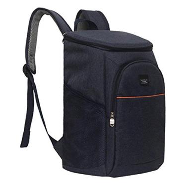 Imagem de Mochila térmica 20L, leve e à prova de vazamento. Macia e à prova d`água. Ideal para acampamento e praia.