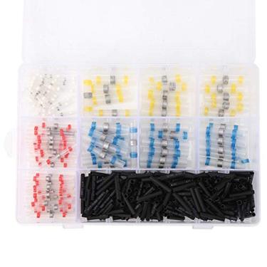 Imagem de Conectores de extremidade termorretrátil, conectores elétricos termorretráteis 350 unidades para conexão para vedação