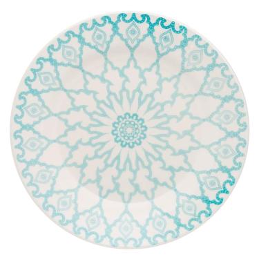 Imagem de Conjunto de 6 Pratos Rasos 24cm Donna Mandala