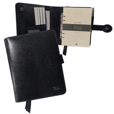 Imagem de Agenda Diária em Couro Personalizada Raffai