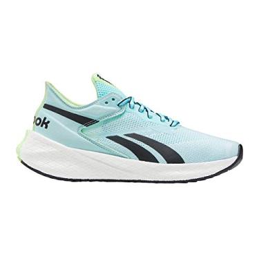 Imagem de Reebok Women's Floatride Energy Symmetros Running Shoe - Color: Digital Glow/Chalk Blue/Neon Mint - Size: 6.5 - Width: Regular