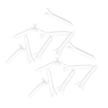 Imagem de Simhoa 100 pçs/conjunto de camisetas de golfe de plástico 38 mm (1-1/2 polegadas) acessórios para jogadores de golfe