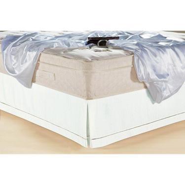 Imagem de Saia Box Classic Percal 180 Fios para Cama Box Solteiro