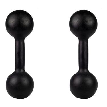 Imagem de Par Halter Bola 1kg Para Ginastica e Musculação