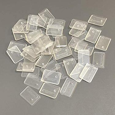 Imagem de EBCO 50 Pieces Plastic Action Figure Stand Base for 3.75”GI Joe Figure Toy Exclusive Upgrade Clear Display Stand Tool