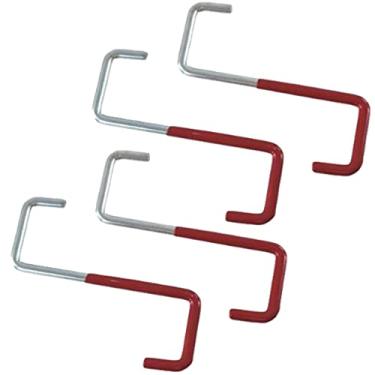 Imagem de Do it Best ganchos de garagem para rack de bicicleta - suporte de parede de bicicleta para armazenamento de bicicleta - ganchos de escada - ganchos de teto - ganchos de armazenamento de garagem - ganchos de ferramentas - ganchos de bicicleta para garagem