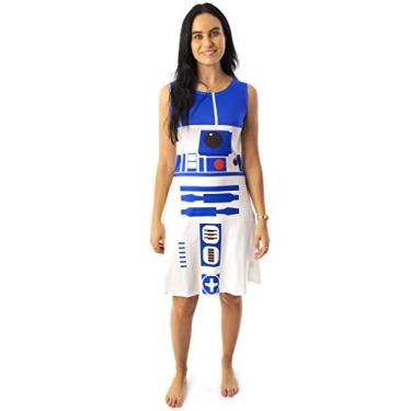 Imagem de Star Wars R2D2 Women's Cosplay Costume Dress
