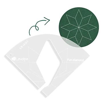 Imagem de Régua Para Quilting Diamante Patchwork Costura Criativa