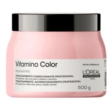 Imagem de Máscara Profissional Loreal Vitamino Color Resveratrol 500G - Cabelos