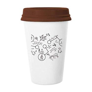 Imagem de Caneca Molecular de Química Orgânica Technological Sense Copo de Cerâmica para Café