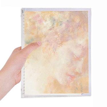 Imagem de Caderno de pintura a óleo Miss XJJ com folhas soltas e diário recarregável