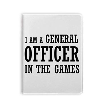 Imagem de Diário de capa macia I Am A General Officer In The Games