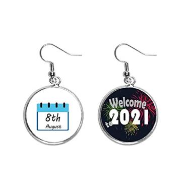 Imagem de Dad Festival Relaxe Rest China Man Pai Ear Pingentes Brincos Joias 2021 Blessing