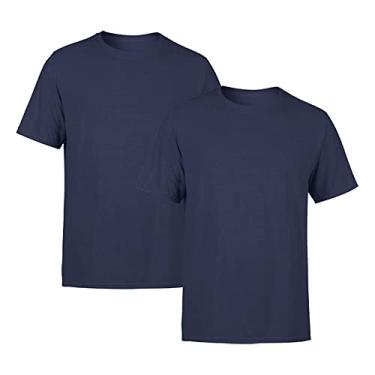 Imagem de Kit 2 Camisetas Masculina SSB Brand Lisa Algodão 30.1 Premium, Tamanho M